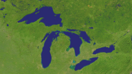 Great Lakes Satellite 1920x1080